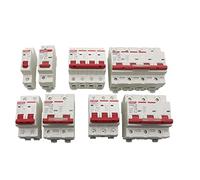 BJPCTUSF Interruttore Automatico Solare DC 1000V 1P 2P 3P 4P, Interruttore di Protezione da sovraccarico, 6A~63A/80A 100A 125A MCB for impianto fotovoltaico(6 Years,DC 4P)