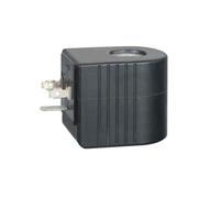 BJPCTUSF Valvola elettromagnetica a Cartuccia HC-S-14-H DC 10 V 12 V 24 V Connettore DIN Dia 14 mm Bobina solenoide Quadrata(DC12V)