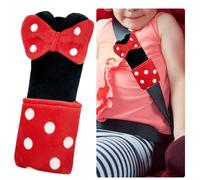 BJPERFMS Copri Cintura di Sicurezza Auto Bambini,Minnie Copricintura Auto,Mickey Protezioni Cintura di Sicurezza,Guaine Imbottitura per Cintura di Sicurezza per Auto,Spallina per Cintura di Sicurezza