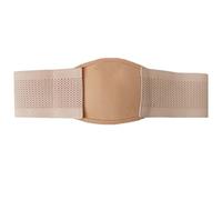 BJSXHZYGT Fascia per Ernia Ombelicale Uomo e Donna, Fascia Addominale Contenitiva Regolabile con 3 Cuscinetti di Compressione Premium per la Zona Ventrale, Pre e Post Operatoria(Small)
