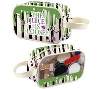 Bjuice - Trousse per trucchi ispirata al teatro musicale, idea regalo per Halloween e horror, da viaggio, trousse organizer per cosmetici, Articoli da toeletta sciolti Tm2, alla moda