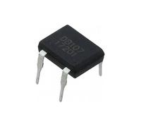 BJWVHGGE Ponte a diodi raddrizzatore da 50 Pezzi Db107 1a 1000v 4 Pin