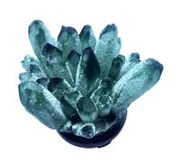 BJXKHFPIV - Cluster di cristalli di quarzo verde a grappolo per decorazione della casa e regalo cristalli di quarzo e pietre per migliorare, 400 ~ 500 g