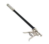 BJYX Siringa Continua Regolabile 50 ml per Animali, Adatta a Pollo Anatra Oca Maiale Bovini Ovini Pollame, Acciaio Inossidabile, Non Sterile, 1 Count