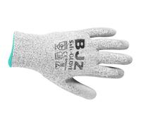 BJZ A-64479 Guanto ESD Resistente ai tagli Taglia: S Polietilene, Nylon®, Elastam, Fibre carbonizzate