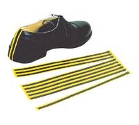 BJZ C-199 2151-C Strisce di messa a terra monouso per scarpe ESD 10 pz. Giallo,