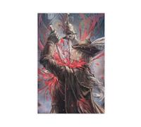 BJZKBNV Dark Souls Game - 2 poster su tela, decorazione artistica da parete per soggiorno e camera da letto, 40 x 60 cm