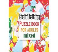 Bk Bouchama Puzzle book for adults mixed (Tascabile)