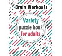 Bk Bouchama Variety puzzle book for adults (Tascabile)