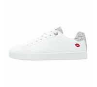 BK British Knights Sneaker Mist Donna, Labbra Bianche Argento, 37 EU