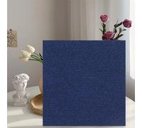 BK&MF 10 Pezzi di Piastrelle di Tappeto autoadesive interbloccanti, zerbini Quadrati Lavabili da Applicare, tappeti Quadrati Impermeabili Antiscivolo per Camera da Letto,E,10PCS 50x50cm(20x20inch)