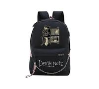 (BK-sete96-note51b) Zaino per ragazze con stampa anime Death Note, per la scuola e le donne.
