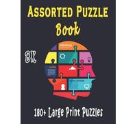 BK variety puzz BK Assorted Puzzle Book: Puzzle Activity Book for Ad (Tascabile)