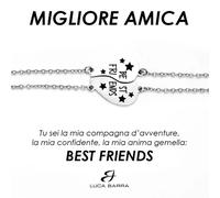 BK2581 Bracciali da donna in acciaio con cuore Luca Barra -10% Sconto