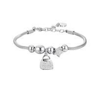 BK2702 Bracciale da donna in acciaio con cristalli Luca Barra -10% Sconto