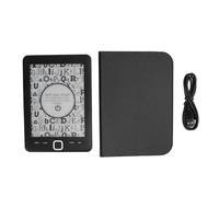 BK6033 Lettore di libri elettrico, lettore di libri con schermo a inchiostro digitale da 6 pollici, 8 GB di memoria e luminosità regolabile per i viaggi pendolari, la lettura a