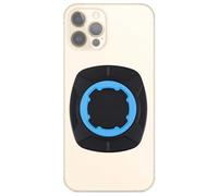 BKCREATIONS Adattatore Universale per Supporto Moto e Bici - Fissaggio Rapido Compatibile con il Sistema Quad Lock - Adesivo per Smartphone e Cover, Nero