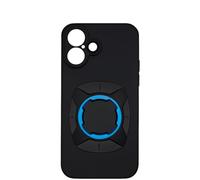 BKCREATIONS Cover Antiurto per iPhone 16 Pro Max con Supporto Moto e Bici - Custodia Rinforzata Compatibile con il Sistema Quad Lock - Nero
