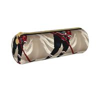 BKDODKS Astuccio in pelle per adulti con stampa di hockey e sport, per uomini e donne, con cerniera, leggero