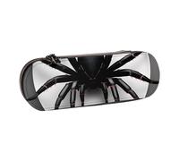 BKDODKS Astuccio multifunzione in pelle con stampa ragno nero versatile 8,3 x 1,6 x 6,9 cm
