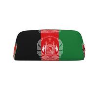 BKDODKS Astuccio portamatite con stampa bandiera dell'Afghanistan con cerniera, grande, per lavoro e viaggi, astuccio multifunzionale