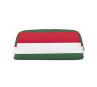 BKDODKS Astuccio portamatite con stampa bandiera dell'Ungheria, con cerniera, grande, per lavoro e viaggi, astuccio multifunzionale