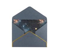 BKDODKS Constellation Star Clusters Galaxies Print biglietto di auguri vuoto biglietti di compleanno festa di nozze inviti biglietti di apprezzamento