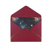 BKDODKS Constellation Star Clusters Galaxies Print biglietto di auguri vuoto biglietti di compleanno festa di nozze inviti biglietti di apprezzamento