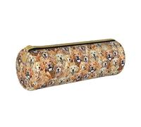 BKDODKS labrador retriever - Astuccio in pelle per adulti con stampa di cani da uomo e donna, astuccio con cerniera, leggero