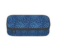 BKDODKS Leopardo Pelle Animale Stampa Multifunzionale Matita Astuccio Cancelleria Forniture Favorite Adulti