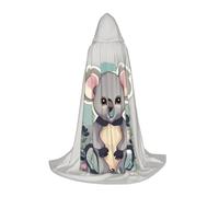 BKDODKS Mantello con cappuccio unisex con stampa koala per cosplay, gotico, rinascimentale e altro ancora