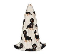 BKDODKS Mantello con cappuccio unisex per cosplay, gotico, rinascimentale e altro ancora