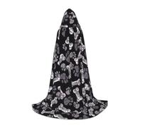 BKDODKS Mantello con cappuccio unisex per cosplay, gotico, rinascimentale e altro ancora