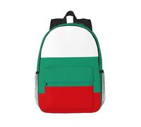 BKDODKS Zaino unisex con stampa bandiera bulgara per adulti - zaino impermeabile escursionismo lavoro viaggi e altro ancora, nero, taglia unica, Nero, One Size
