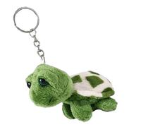 Bkemkri 1 PCS Portachiavi con Tartaruga, Grazioso Ciondolo a Forma di Tartaruga Verde, Portachiavi Personalizzato Portachiavi a Forma di Tartaruga Carino Interessante Espressione Creativa del Fumetto