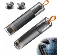 Bkemkri 2 PCS Martello di Emergenza per Auto con Tagliacintura, Taglia Cinture di Sicurezza e Rompivetro, Strumento di Salvataggio di Emergenza 2 in 1, Rompi Vetro Auto Emergenza Accessori per la Fuga