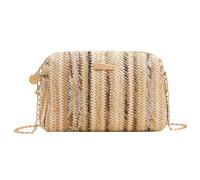 BKEPDY Borsa Donna Tracolla Borse in Paglia Intrecciata Borsette Uncinetto Tote Shopping Bag Estiva Borsetta Canvas Grande per Spiaggia Mare