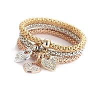BKEPDY Bracciale Donna Set Regalo Donna Natale Bracciali Donna Gioielli Donna Compleanno Regali Natale Donna per Lei Mamma Ragazza