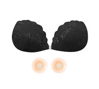 BKEPDY Copricapezzoli Adesivi Reggiseno Invisibile Coppe Adesive Seno Push up Forma a Fiore Riutilizzabile Traspirante Schiena Nuda Trasparente Boob Tape Alza Seno Adesivo