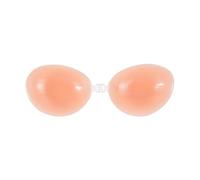 BKEPDY Copricapezzoli Adesivi Reggiseno Invisibile Coppe Adesive Seno Push up Riutilizzabile Silicone Trasparente Alza Seno Autoaderente per Abiti Scollati