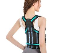 BKEPDY Correttore Postura Schiena Traspirante Supporto Lombare Fascia Posturale Spalle Regolabile Tutore Ortopedico