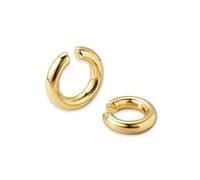 BKEPDY Orecchini a Clip a Forma di C per Donna Senza Foro, Design Minimal Chic,Eleganti Cerchietti Moderni, Gioielli Moda Accessori Femminili