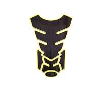 BKEPDY Paraserbatoio Tank Pad Adesivi Fishbone Adesivo Serbatoio 3D Protezione Serbatoio di Gas Pad Adesivo Decalcomanie Moto Serbatoio Protector Pad Sticker (Oro)