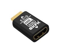 BKFK Emulatore HDMI edid passthrough Display Adapter-Default Resolution-fittizio Plug Headless Ghost per switch HD MI/Extender/ricevitore AV/splitter video (1920 x 1080 (regolabile 2K, 4K))