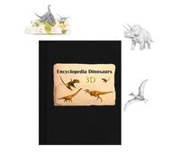 BKGBQAOW Enciclopedia Dei Dinosauri Per Bambini Pop Up, Home Interactive Dinosaur Encyclopedia, Analisi Completa Delle Specie Preistoriche, Regali Creativi