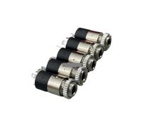 BKGWCSOR 5PCS/Lot PJ392 3.5mm Stereo Female Sockect Jack with Screw 3.5 Headphone Connector PJ-392