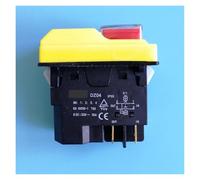 BKGWCSOR DZ04 4 Pins Waterproof Electromagnetic Push Button Switches ON off Start Stop Switch 250VAC 8(6) A
