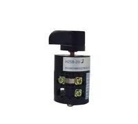 BKGWCSOR HZ5B-20/2 Series Electronic Starter Rotary Cam Switch 20A Two Poles Changeover Selector