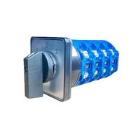 BKGWCSOR LW26-125/4 dc Voltage Automatic Electrical Changeover Rotary Cam Switch Four Poles 125A Sliver Point