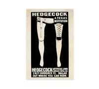 BKHJSASU Poster su tela con protesi sulle gambe, stile retrò, decorazione per camera da letto, ufficio, camera da letto, regalo, 50 x 75 cm